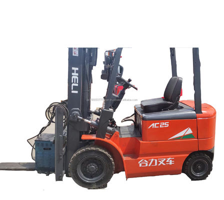 Anno 2012 Heli AC25 carrello elevatore prestazioni massime alla macchina usata Larghezza della forcella 4.5 originale