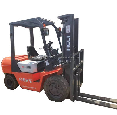 Forklift Heli K35 Originale Top Performance Used Machine Diesel 3000kg 1000MM Lunghezza della forcella