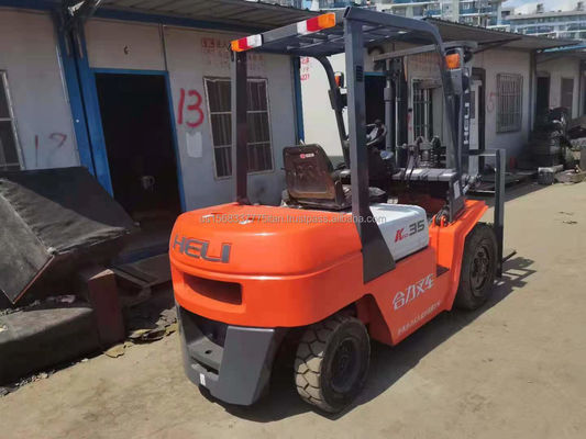 Forklift Heli K35 Originale Top Performance Used Machine Diesel 3000kg 1000MM Lunghezza della forcella