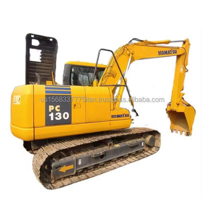 Escavatore Komatsu PC130 con pompa idraulica originale e buone prestazioni a Shanghai