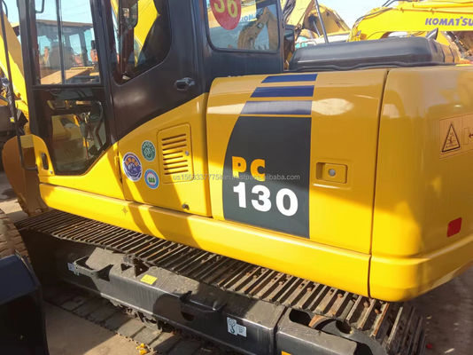 Escavatore Komatsu PC130 con pompa idraulica originale e buone prestazioni a Shanghai