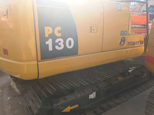 Escavatore Komatsu PC130 con pompa idraulica originale e buone prestazioni a Shanghai