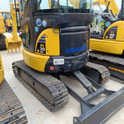 Miniescavatore Komatsu PC30MR di seconda mano da 3 tonnellate Escavatore idraulico a trascinatore usato