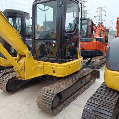 Mini escavatore da 3 tonnellate Komatsu PC30MR utilizzato con valvola idraulica e cilindro originali