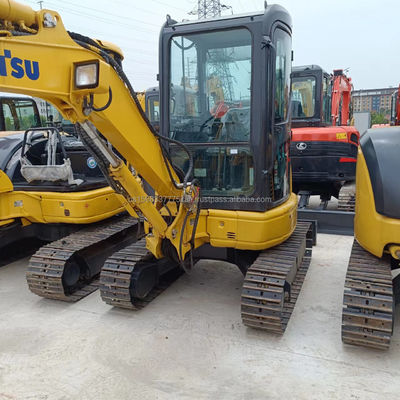 Mini escavatore da 3 tonnellate Komatsu PC30MR utilizzato con valvola idraulica e cilindro originali