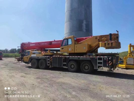 Granate utilizzate SANY da 80 tonnellate con capacità di carico nominale di 80 tonnellate e altre pompe idrauliche