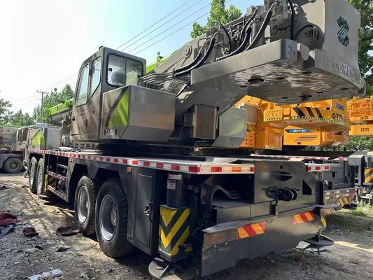 Zoomlion 80 tonnellate gru usata macchina da costruzione con 1000-1500 ore di lavoro