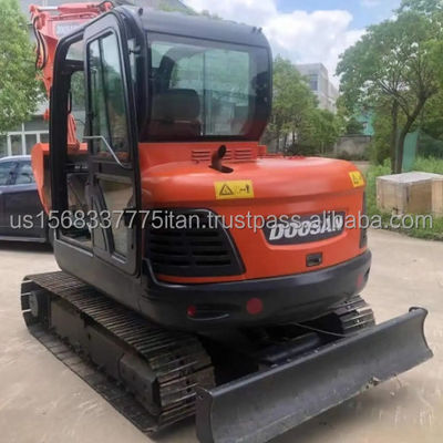 Escavatori Doosan 6TON Dx60 Escavatori per cantieri originali meno ore di lavoro