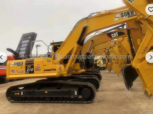2023 Anno Komatsu PC210 Escavatore con 1.5M3 Capacità di secchio e Valvola idraulica originale