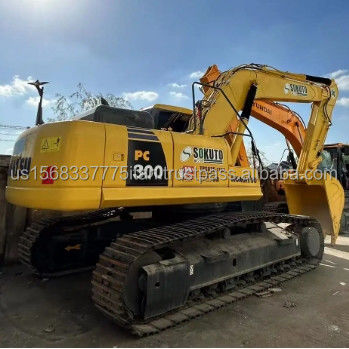 Escavatori Komatsu da 30 tonnellate PC300-7 PC300-8 Escavatori usati con valvola idraulica originale