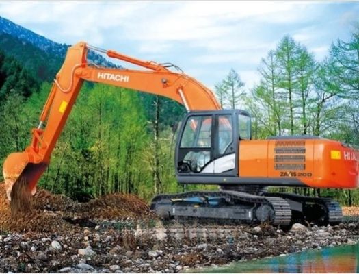 Original cilindro idraulico usato Hitachi escavatore ex200 ZX200 Perfetto stato Giappone