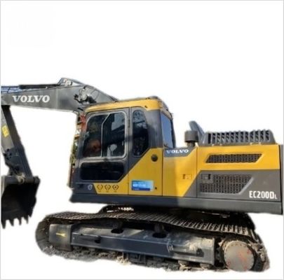 VOLVO EC220 Escavatore a rulli di seconda mano con pompa originale e scarse ore di lavoro