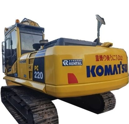 Forma originale e verniciato escavatore Komatsu PC220 usato con buone prestazioni nel 2016
