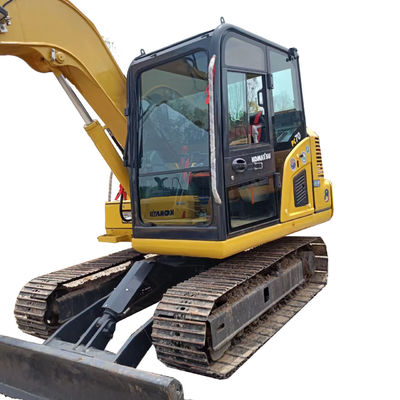 2016 Used Komatsu PC70 Excavator Giappone 7T Walking Condition Digger Machine per il beneficio