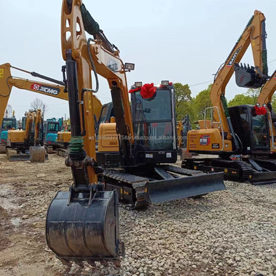 Escavatore Sany60c Sany 60C usato Peso operativo 6TON e capacità di secchio di 0,28M3