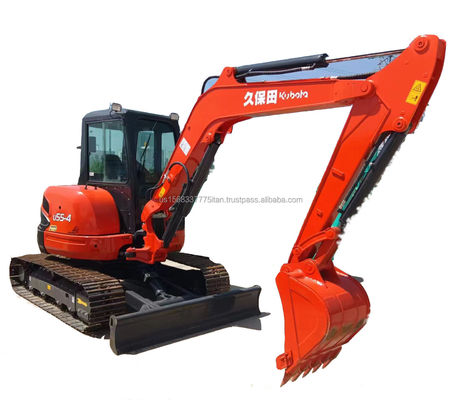 Escavatore KUBOTA KXU55 2016 Usato con capacità di 0.2 secchi e motore di componenti principali