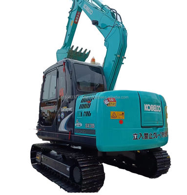 Kobelco SK75-8 Escavatore idraulico crawler usato con capacità di secchio di 0,4M3 2016