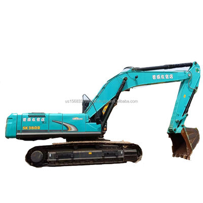 Escavatore di seconda mano Kobelco SK350 con 197kw di potenza e 1M3 di capacità del secchio sul mercato