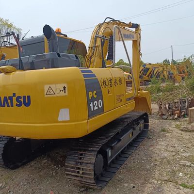 Escavatori Komatsu PC120 usati con valvola idraulica originale e peso di 13 tonnellate