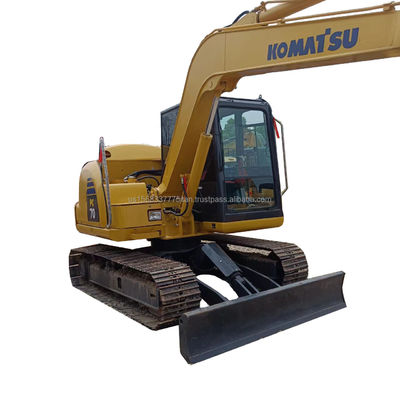 Originale cilindro idraulico Komatsu PC70 Escavatore usato 7000 KG Peso della macchina