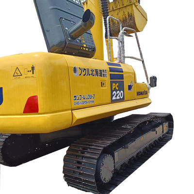 22 tonnellate di peso operativo Komatsu PC220 attrezzature di seconda mano per la costruzione sul mercato