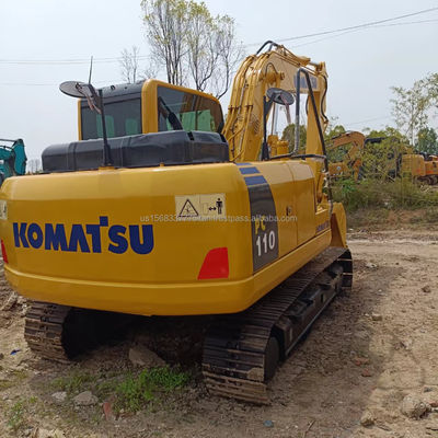 Escavatore idraulico da 11 tonnellate usato Komatsu PC110 con capacità di secchio di 0,48 M3
