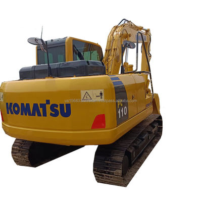 Giappone Originale Komatsu PC110 Escavatore idraulico a trascinatore con 0-2000 ore di lavoro