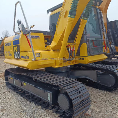Escavatore originale giapponese Komatsu PC130 con capacità di secchio di 0,48 M3 e scarse ore di lavoro