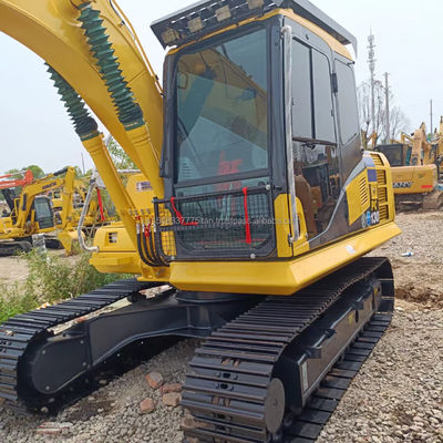 Escavatore originale giapponese Komatsu PC130 con capacità di secchio di 0,48 M3 e scarse ore di lavoro