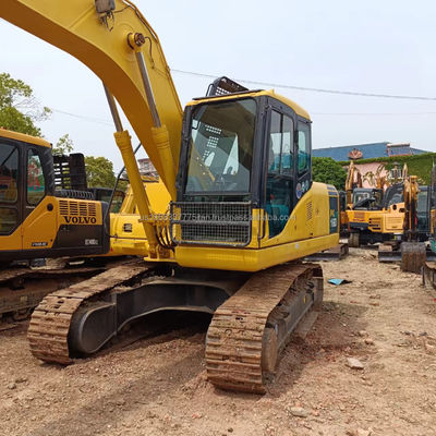 Escavatore Komatsu PC160 usato di 16 tonnellate Escavatore idraulico a trascinatore originale Valvola idraulica