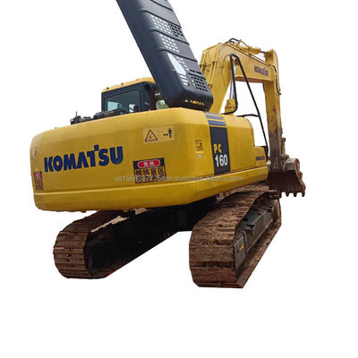 Escavatore idraulico Komatsu PC160 usato Escavatore da 16 tonnellate con 0-2000 ore di lavoro