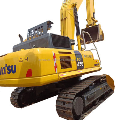 Scavatori di seconda mano Komatsu PC450-7 e PC450-8 con valvola idraulica originale