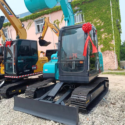 cilindro idraulico originale usato escavatore Kobelco SK75 8Ton 0,5M3 capacità del secchio