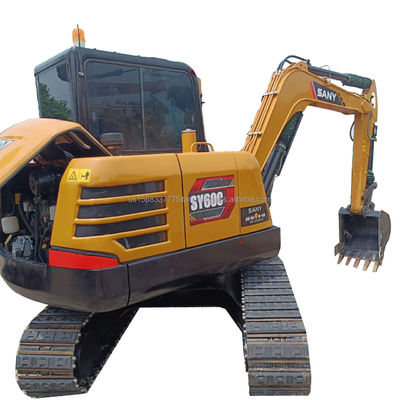 2016 Used Sany Sy60c Pro Crawler Excavator a 6ton Mini Sany60c Sany35u Escavator