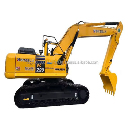 Grandi prestazioni Komatsu PC 220 Escavatore idraulico con capacità di secchio di 1,2 M3