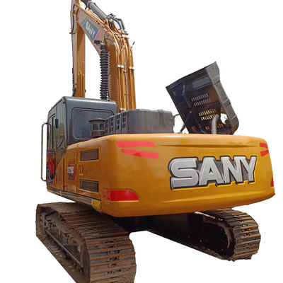 Escavatore a trascinatore usato Sany SY215C con escavatore originale Sany 215 e cilindro idraulico