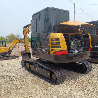 Escavatore usato Sany SY60C con capacità di secchio di 0,28 M3 e peso della macchina di 6000 KG