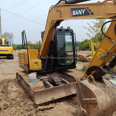 Escavatore Sany Sy 75cpro usato con valvola idraulica originale e 0-2000 ore di lavoro