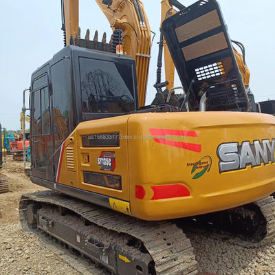 Escavatore usato Sany SY135C con prestazioni eccellenti e valvola idraulica originale