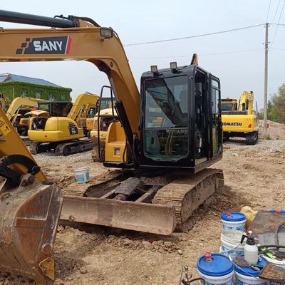 0.55M3 Capacità del secchio Sany SY155C Escavatore usato per lavori minerari in ottime condizioni