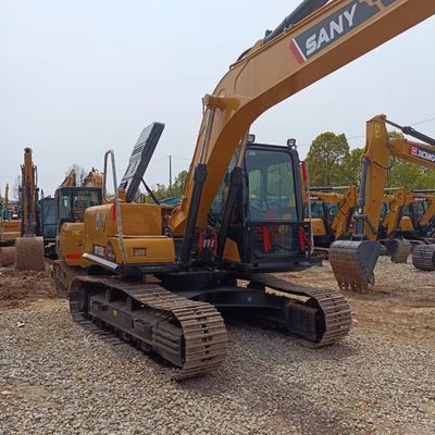0.55M3 Capacità del secchio Sany SY155C Escavatore usato per lavori minerari in ottime condizioni