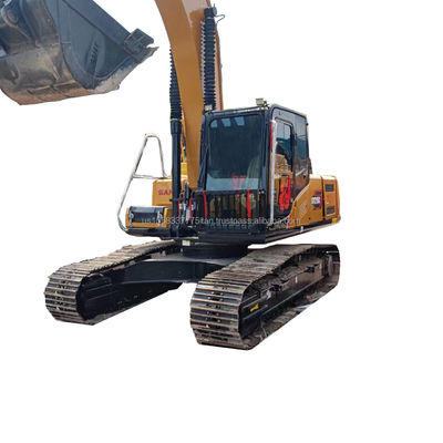 Escavatore usato Sany SY215C con capacità di secchio di 1,2 M3 e valvola idraulica originale