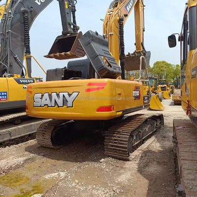Escavatore usato Sany SY215C con capacità di secchio di 1,2 M3 e valvola idraulica originale