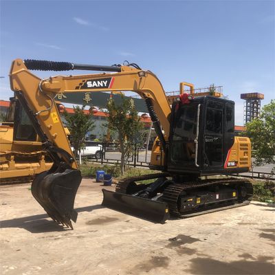41.1 kw Motore SANY SY75C Pro Escavatore Ottima prestazione garantita