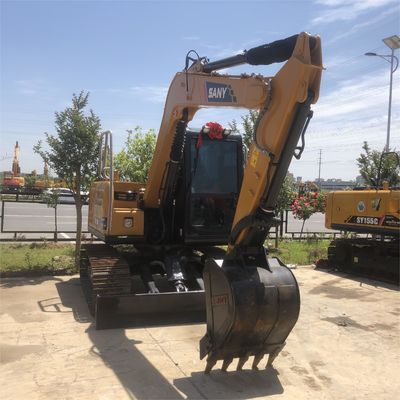 41.1 kw Motore SANY SY75C Pro Escavatore Ottima prestazione garantita