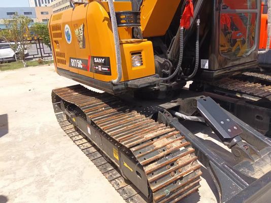 41.1 kw Motore SANY SY75C Pro Escavatore Ottima prestazione garantita