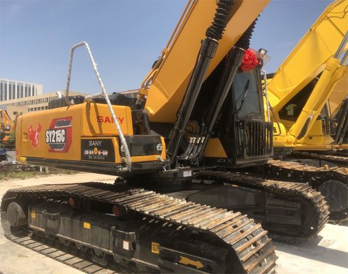 Escavatore di seconda mano SANY SY215C Peso della macchina 21,5 tonnellate con motore SANY Modello 2016