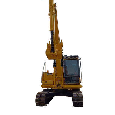 Escavatore Komatsu PC130 con cilindro idraulico originale e buone condizioni di lavoro