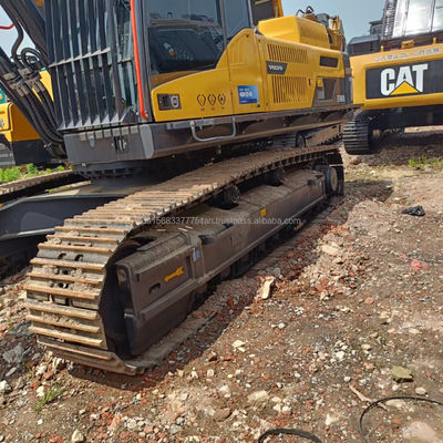 Escavatore VOLVO EC480DL usato con capacità di secchio di 3,8 M3 e cilindro idraulico originale