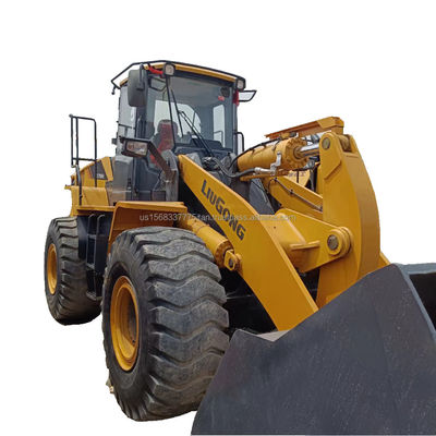 Buona condizione, caricatore di trattore di seconda mano LiuGong LG 870H con motore LiuGong.